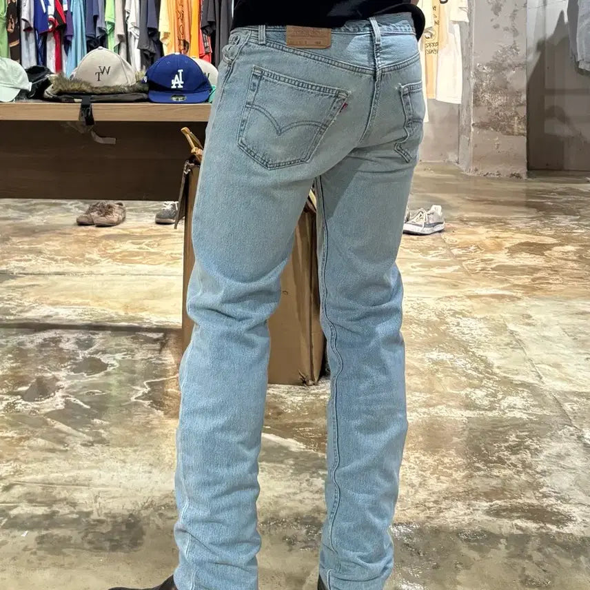 [BUNJANG] Levi's 501 USA Light Blue Denim Pants / Levis 501 USA 라이트 블루 데님 팬츠