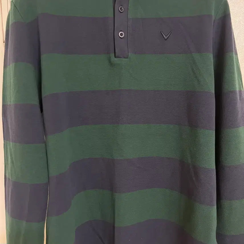 [BUNJANG] Callaway Stripe Polo Shirt / CALLAWAY 캘러웨이 스트라이프 카라티