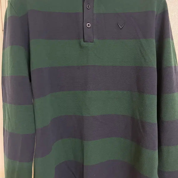[BUNJANG] Callaway Stripe Polo Shirt / CALLAWAY 캘러웨이 스트라이프 카라티