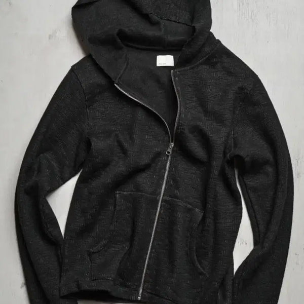 [BUNJANG] MONOPRIVE Texture Hood Zip-up / 모노프리베 택스처 후드집업