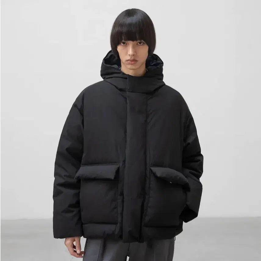 [BUNJANG] Another Office 2nd Goose Down Black Size 3 / 어나더오피스 / 2ND 구스 다운 블랙 / 3