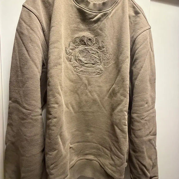 [BUNJANG] Burberry Embroidered Logo Sweatshirt XXL / 버버리 맨투맨 XXL