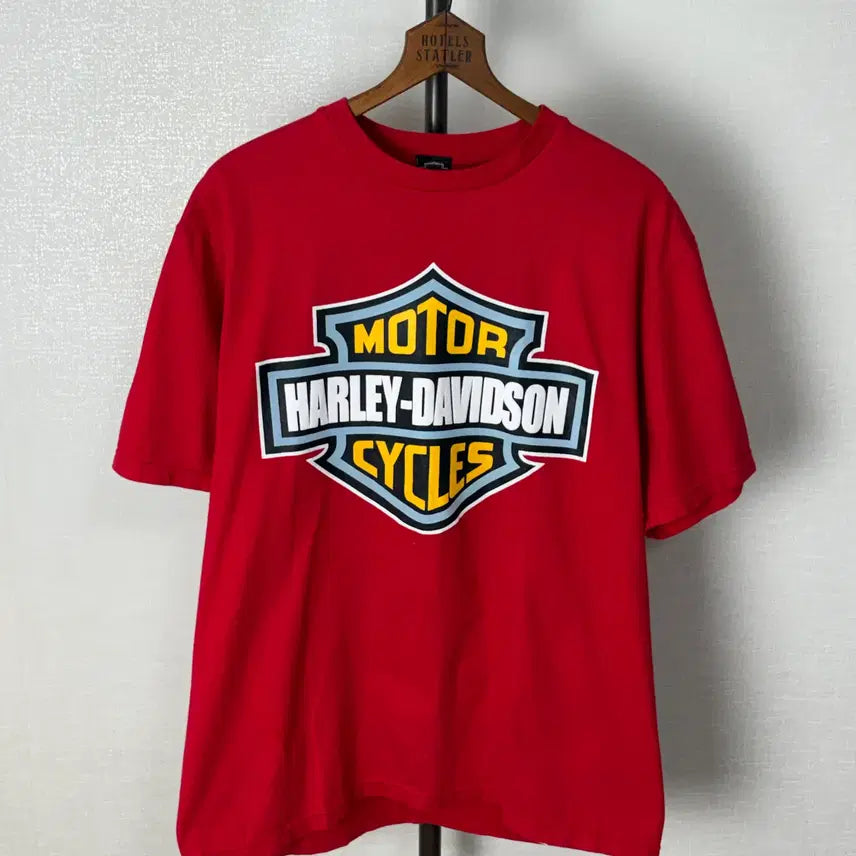 [BUNJANG] Vintage Harley-Davidson Bar & Shield Logo T-Shirt / [Vintage] Harley-Davidson Classic "Bar & Shield" Big Logo T-Shirt