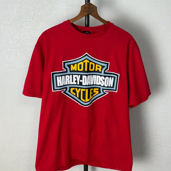[BUNJANG] Vintage Harley-Davidson Bar & Shield Logo T-Shirt / [Vintage] Harley-Davidson Classic "Bar & Shield" Big Logo T-Shirt