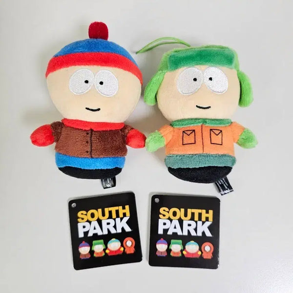 [BUNJANG] South Park Stan & Kyle Plush Doll Bundle Set / [일괄] 사우스파크 스탠, 카일 누이 인형