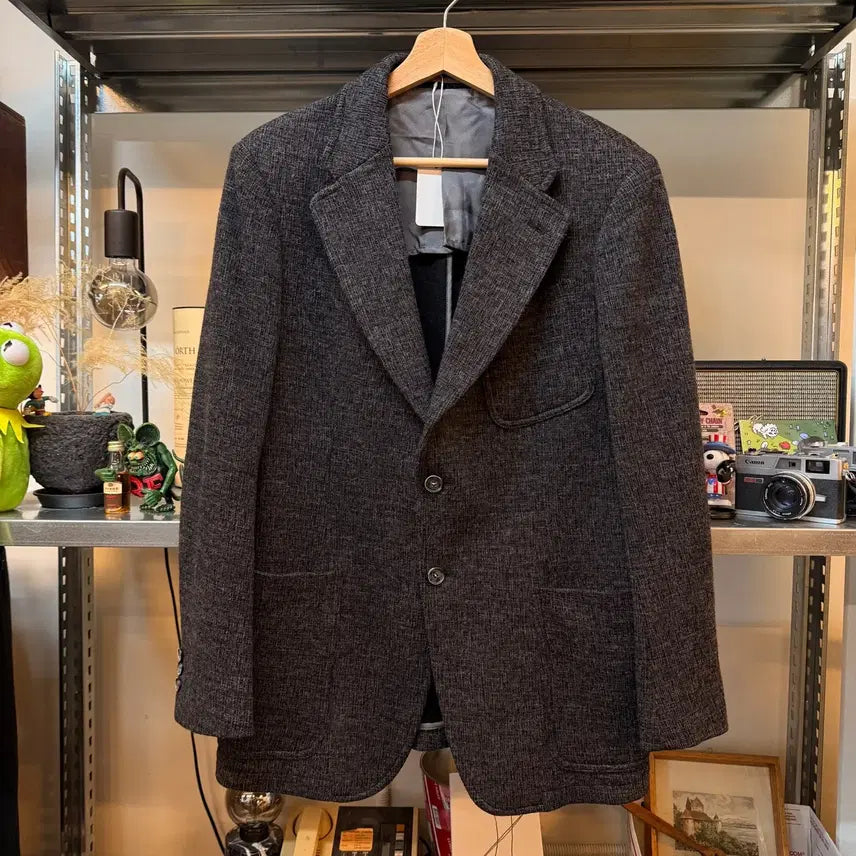 [BUNJANG] Armani Collezioni Unconstructed Textured Wool Jacket / 아르마니 콜레치오니 언컨스트럭티드 텍스처 울 자켓