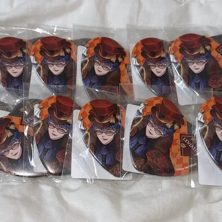 [BUNJANG] Obey Me! Leviathan DMM Lottery Can Badge Bundle Set / Obey me 오베이미 레비아탄 dmm 쿠지 캔뱃지 12개 일괄
