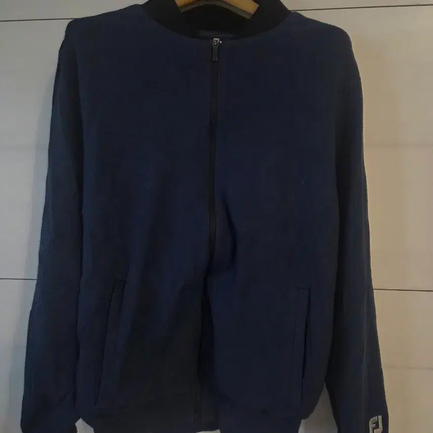 [BUNJANG] FootJoy Women's Zip-Up Navy Jacket / FJ 풋조이 여성골프웨어 집업 네이비