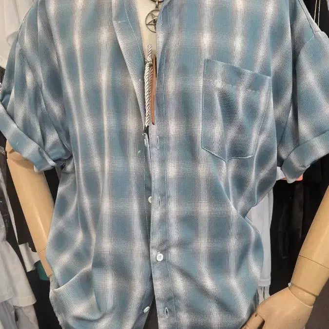 [BUNJANG] Unisex Plaid Shirt / 남녀공용 체크 셔츠