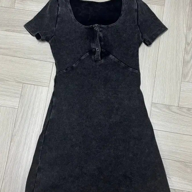 [BUNJANG] Ribbed Vintage Dress / 골지 빈티지원피스 새제품