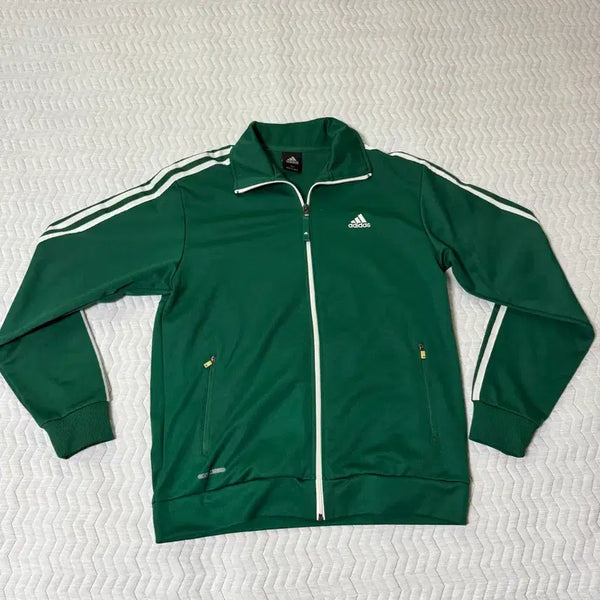 [BUNJANG] Adidas Green Track Top / 아디다스 그린 트랙탑