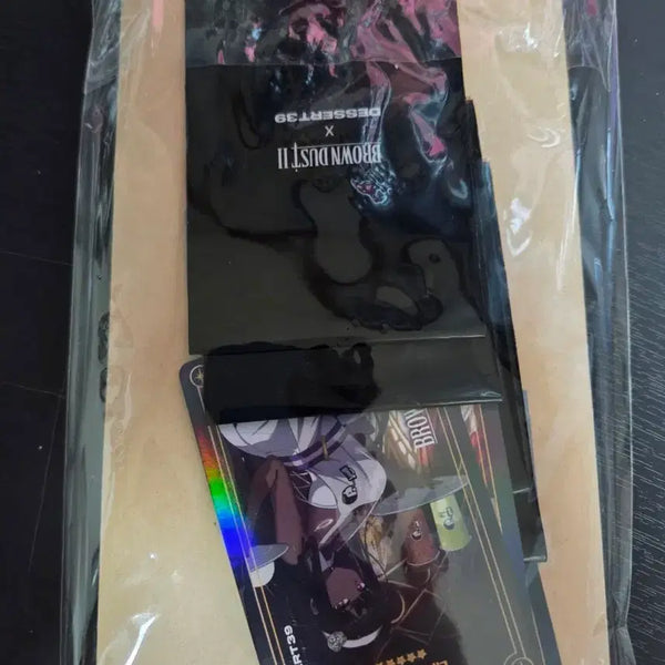 [BUNJANG] Brown Dust 2 x Dessert 39 Collaboration Acrylic Stand 3 Types & Photocard Set / 브라운더스트2 디저트39 콜라보 굿즈 아크릴3종 포카