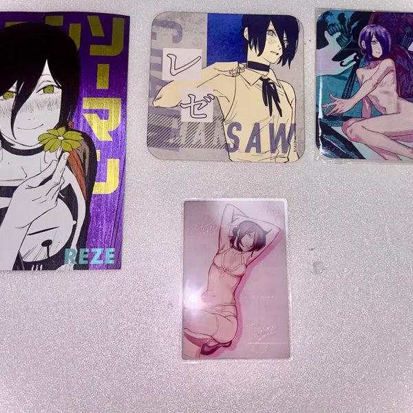 [BUNJANG] Chainsaw Man The Devil's Emotions (Reze) Lingerie Status Set / 체인소맨 레제 란제리 스테이터스 일괄 양도