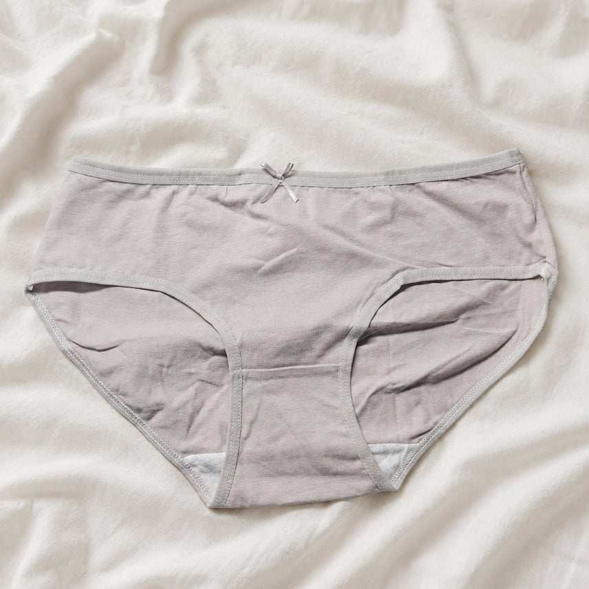 [BUNJANG] Used Grey Cotton Briefs / 회색 코튼 중고 팬티