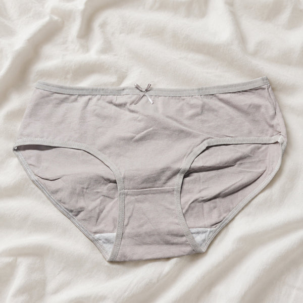 [BUNJANG] Used Grey Cotton Briefs / 회색 코튼 중고 팬티