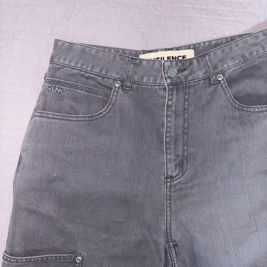 [BUNJANG] In Silence Cargo Pants Charcoal S / 인사일런스 카고팬츠 차콜 insilence S