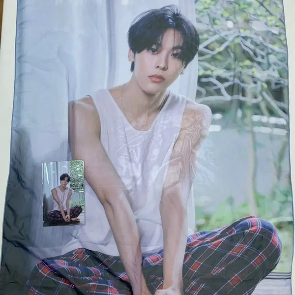 [BUNJANG] Riku Fabric Poster (Postcard Included) / 리쿠 패브릭 포스터 (엽서 포함)