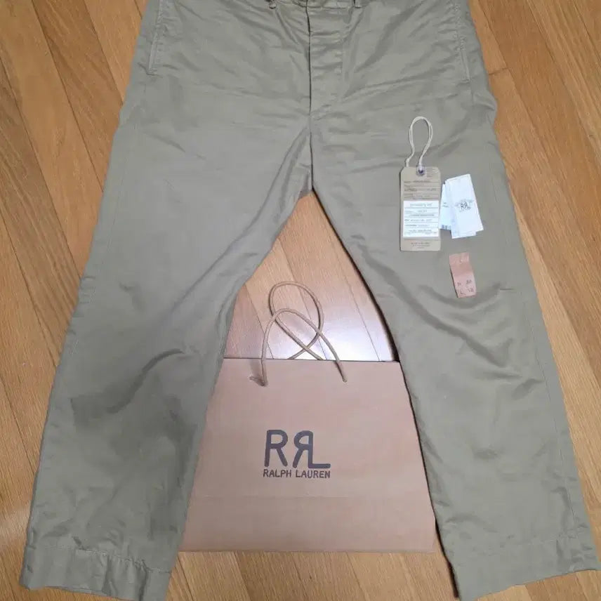 [BUNJANG] RRL Officer Chinos Khaki Size 36 / RRL 오피서 치노 카키 36