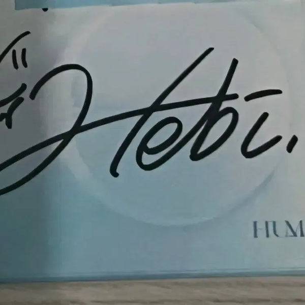 [BUNJANG] Hebi Human Eclipse 2nd Gen Hand-Signed / 헤비(Hebi) 휴먼이클립스 2차 친필 싸인