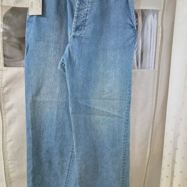 [BUNJANG] Shiota Denim Slacks Medium Blue / 시오타 데님슬랙스 미디엄블루 3