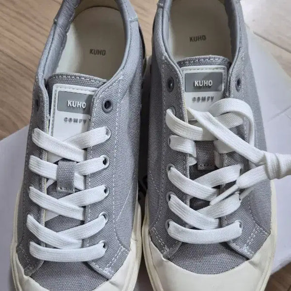 [BUNJANG] KUHO Sneakers - Grey / 구호 스니커즈235(새상품)