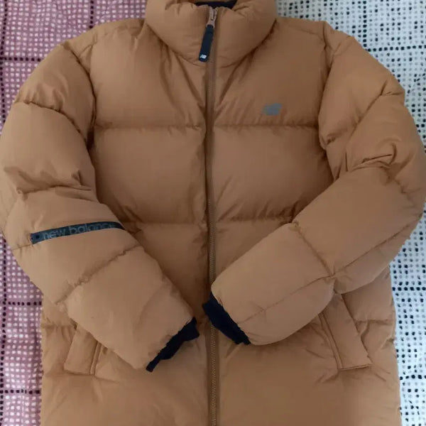 [BUNJANG] New Balance Khaki Puffer Short Jacket Size 100 / 뉴발란스 카키 숏패딩 100 상태A급 @@