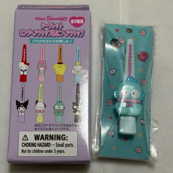 [BUNJANG] Sanrio Hangyodon & Batzumaru Random Mini Hair Clip / 산리오 한교동, 바츠마루 랜덤 미니 헤어 클립 판매