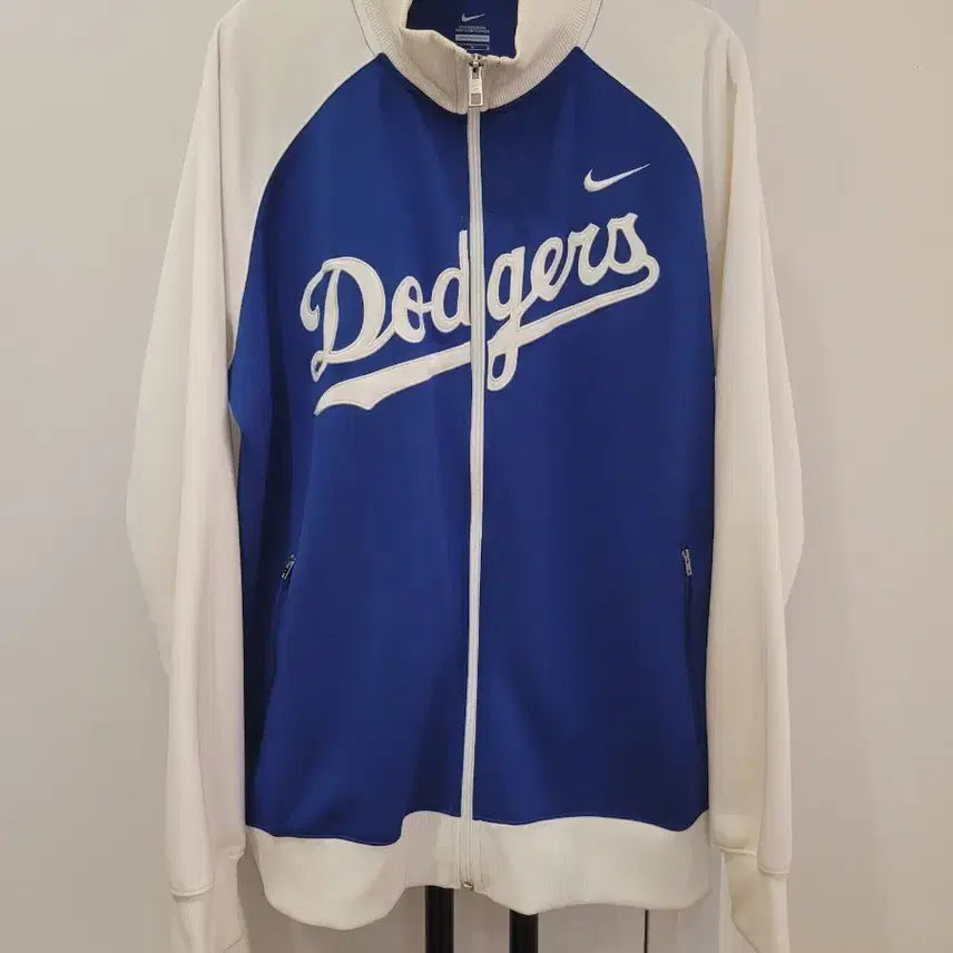[BUNJANG] Nike LA Dodgers Track Top Jersey Jacket Size L / 나이키 LA다저스 트랙탑 져지 자켓 L사이즈