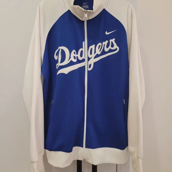 [BUNJANG] Nike LA Dodgers Track Top Jersey Jacket Size L / 나이키 LA다저스 트랙탑 져지 자켓 L사이즈