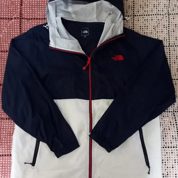 [BUNJANG] The North Face Compact 2 Windbreaker Navy/White XXL / 노스페이스 컴팩트2  초여름 바람막이 XXL !!