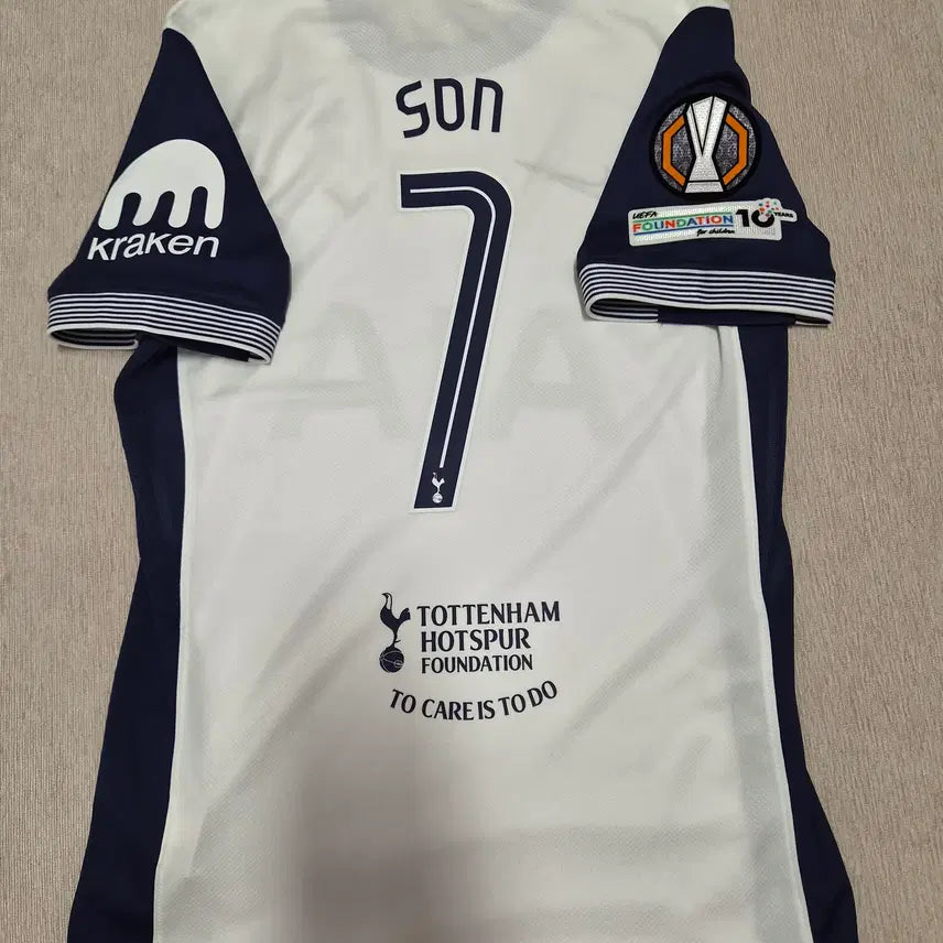 [BUNJANG] Tottenham Hotspur 2024-25 Authentic Home Europa League Final Son Heung-min Jersey / 24-25 토트넘 정품 홈 유로파 결승 손흥민 유니폼