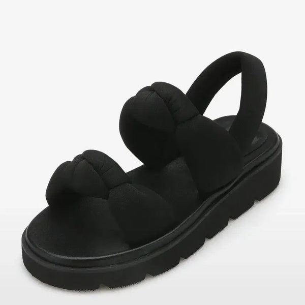 [BUNJANG] Salt & Chocolate Platform Sandals / 솔트앤초콜릿샌들