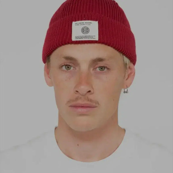 [BUNJANG] Deus Ex Machina Delta Short Beanie Plum / [상태좋음 / 자두색] 데우스 엑스 마키나 델타 숏 비니