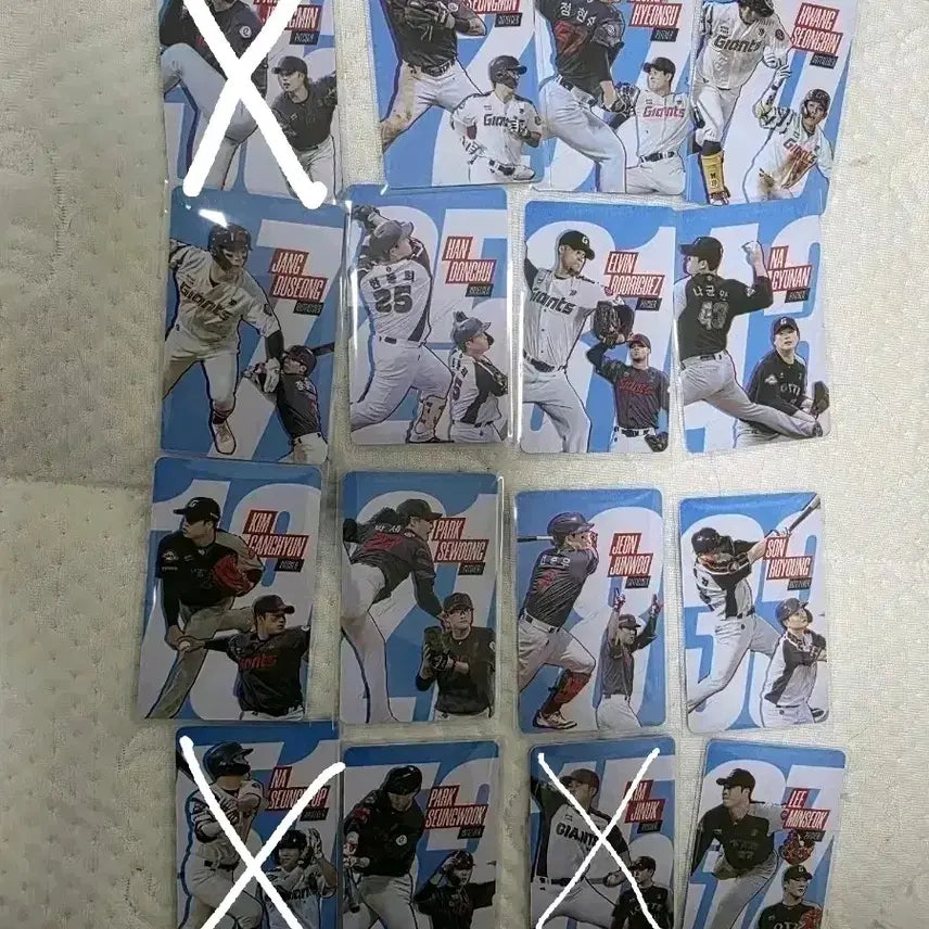 [BUNJANG] Lotte Giants August 2nd Batch Photocard / 롯데자이언츠 8월 2차 포토카드