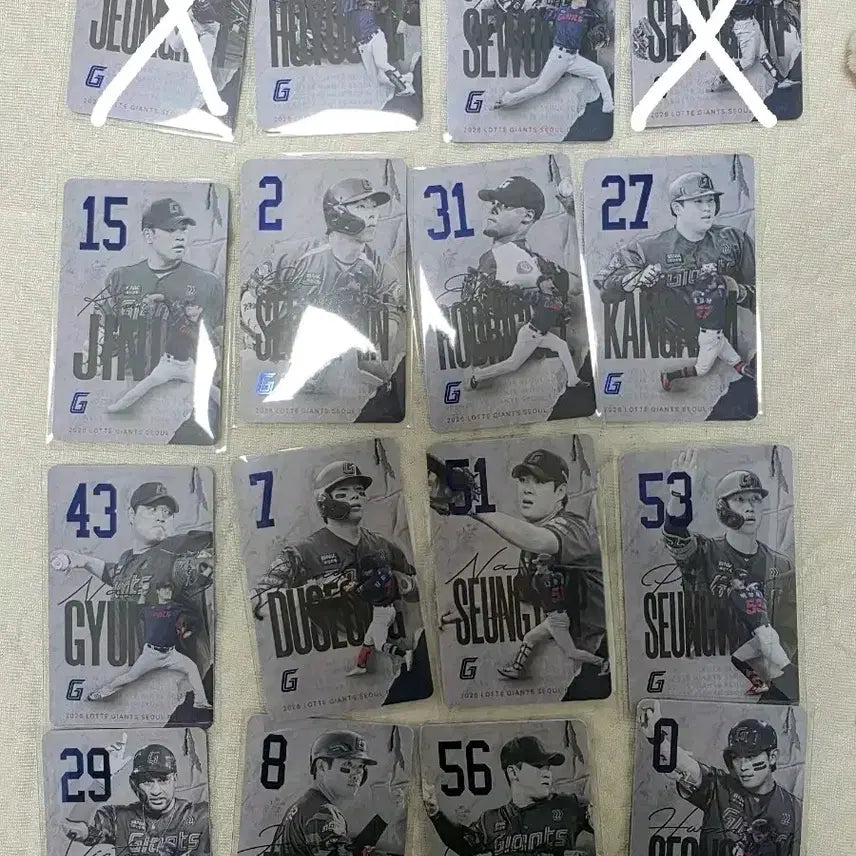 [BUNJANG] Lotte Giants Jamsil Photocard / 롯데자이언츠 잠실 포토카드