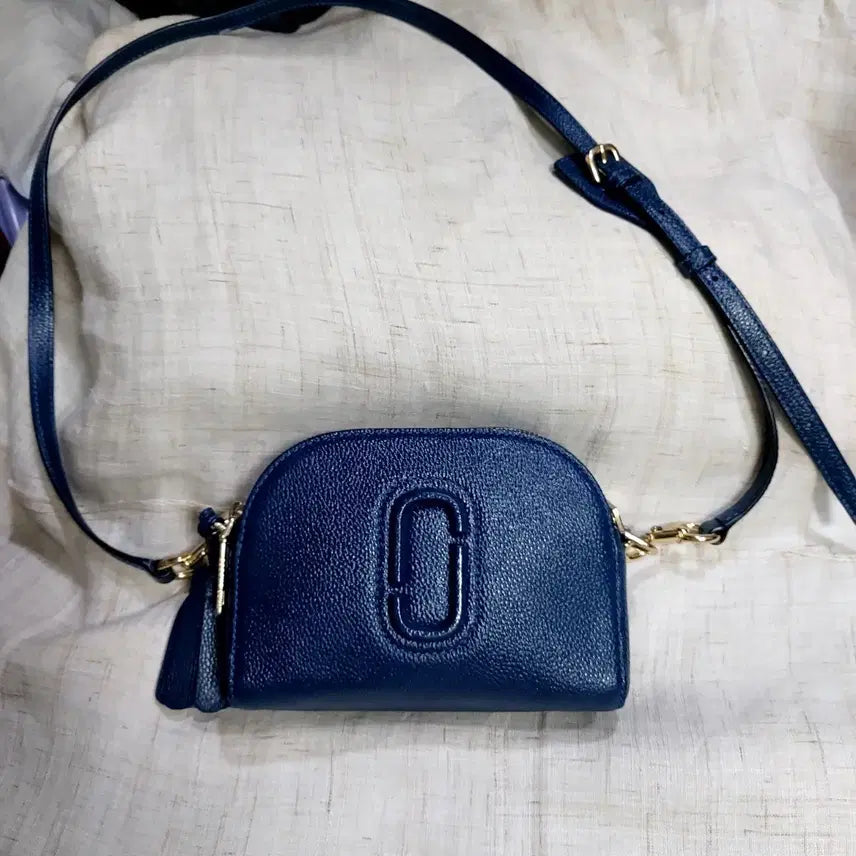 [BUNJANG] Marc Jacobs 2-Way Crossbody Shoulder Bag Navy / 마크제이콥스   2웨이   크로스백