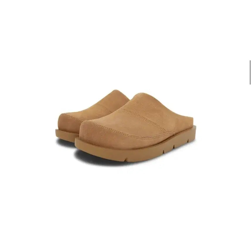 [BUNJANG] Yase Bello Golden Brown Suede Ugg Slippers / 야세 벨로 골든브라운 어그 슬리퍼