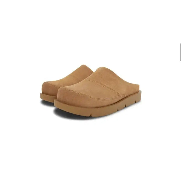 [BUNJANG] Yase Bello Golden Brown Suede Ugg Slippers / 야세 벨로 골든브라운 어그 슬리퍼