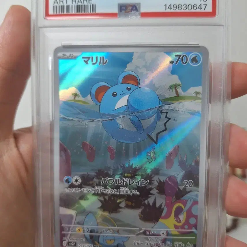 [BUNJANG] Pokemon Card Marill AR PSA 10 / 포켓몬카드 마릴AR psa10