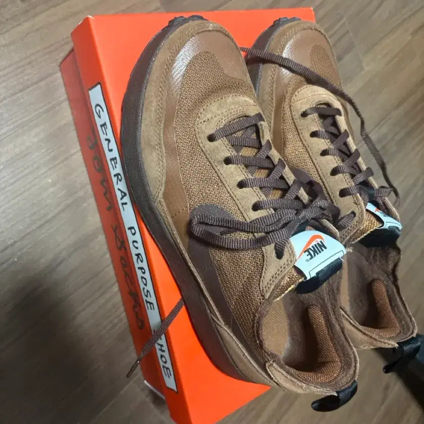 [BUNJANG] Nike x Tom Sachs General Purpose Shoe Brown / 나이키 x 톰 삭스 제너럴 퍼포즈 슈 브라운 신발