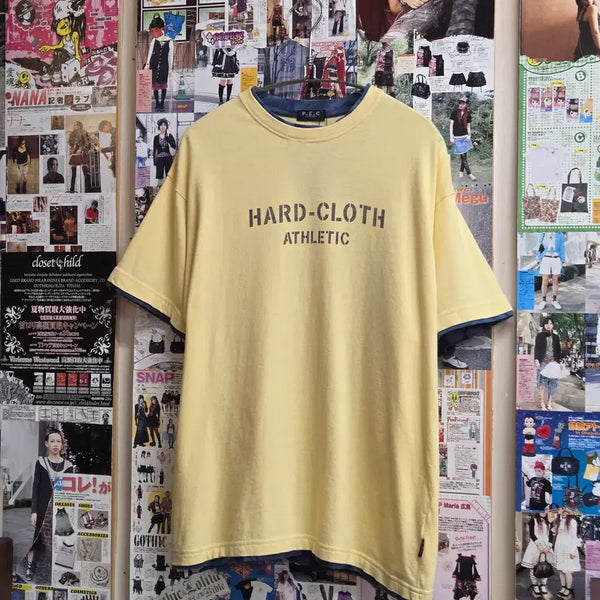 [BUNJANG] JPN Layered Printing T-Shirt / JPN 레이어드 프린팅 반팔