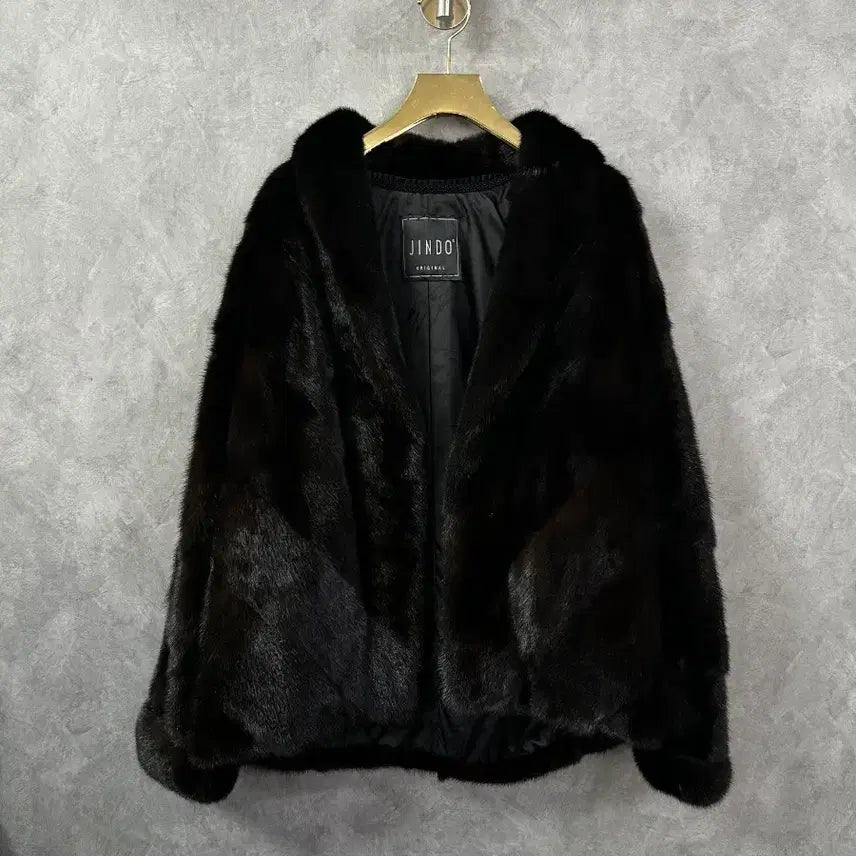 [BUNJANG] Jindo Original Fur Mink Jacket M-L / 진도 오리지널 모피 밍크 자켓 M-L