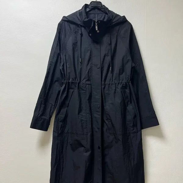 [BUNJANG] GIVERNY Hooded Long Windbreaker Jumper (Size 55) / GIVERNY 후드 롱 바람막이 점퍼 55