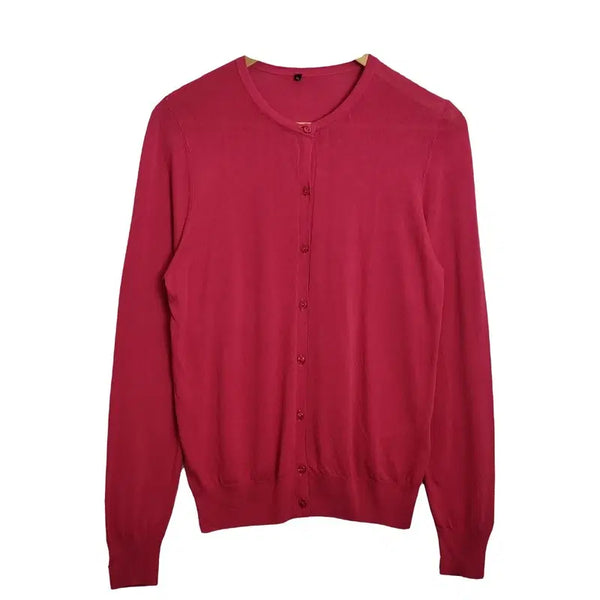 [BUNJANG] CLOSSHI Pink Knit Cardigan [M] / CLOSSHI 핑크 니트 가디건 [M]