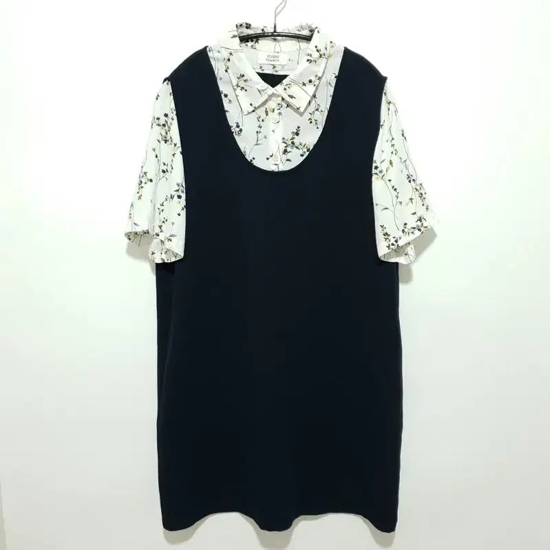 [BUNJANG] Studio Tomboy Layered Dress / 스튜디오 톰보이 레이어드 원피스 F
