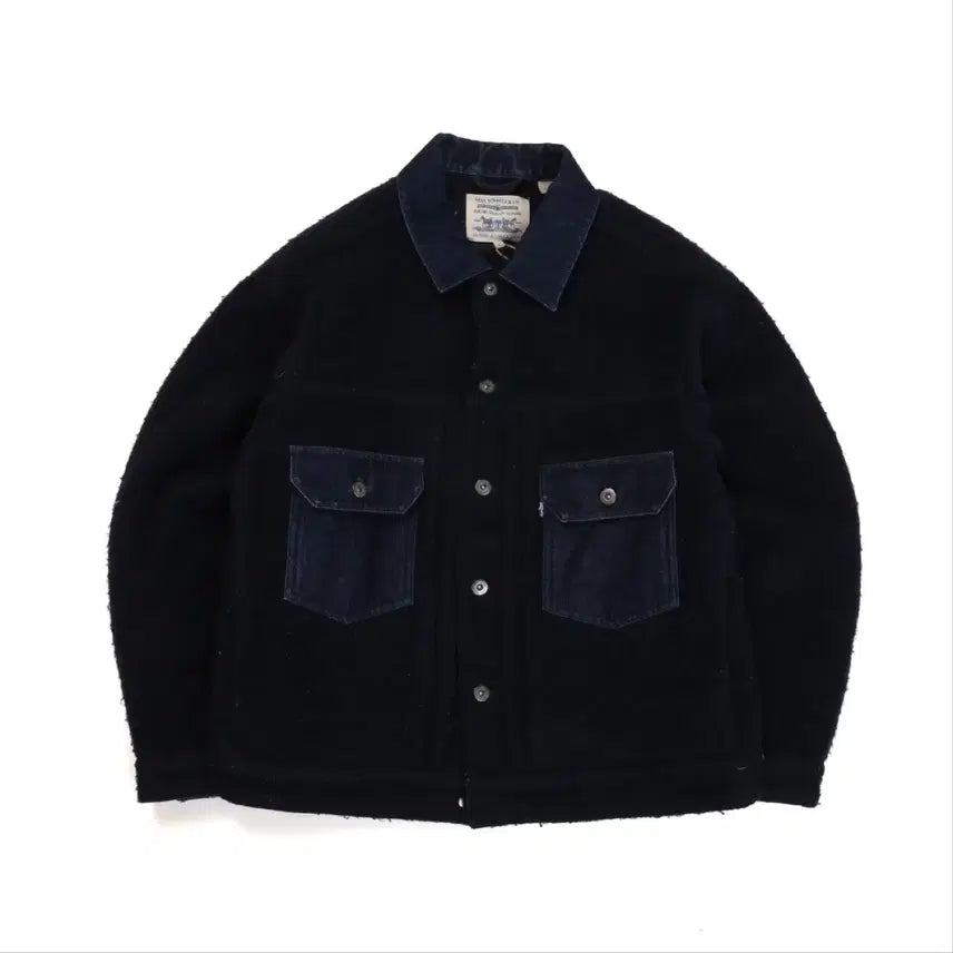 [BUNJANG] Levi's Made & Crafted Wool Trucker Jacket L / 리바이스 Levis Made & Crafted Wool Trucker Jacket