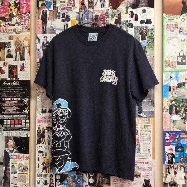 [BUNJANG] JPN Old School Printing Short Sleeve T-Shirt / JPN 올드스쿨 프린팅 반팔