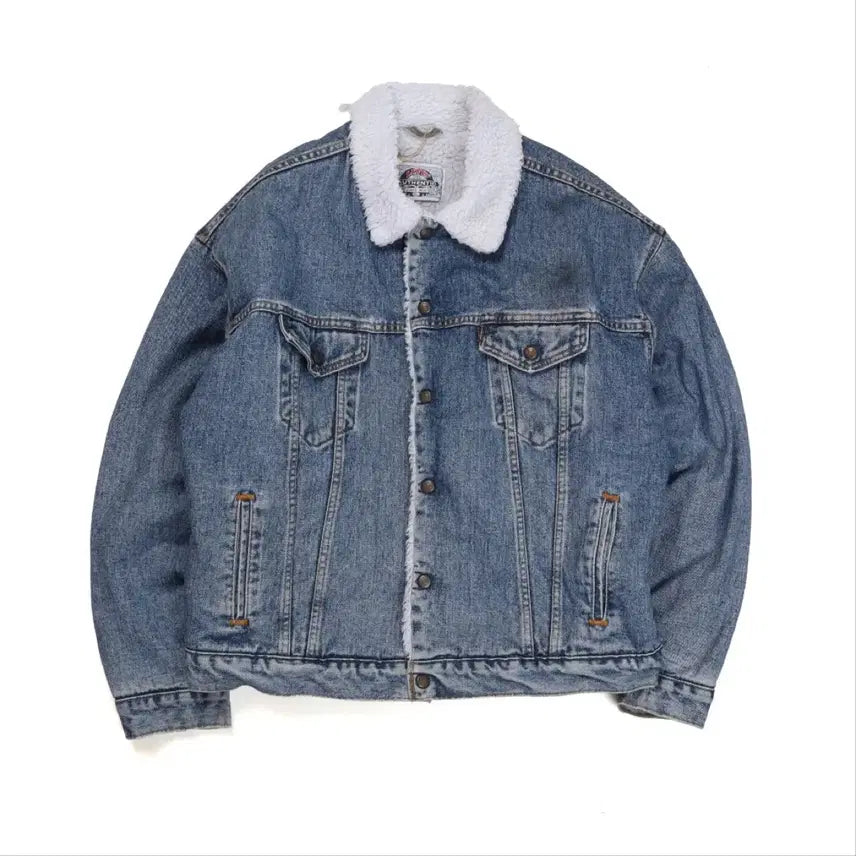 [BUNJANG] Levi's Sherpa Denim Trucker Jacket / 리바이스 Levis Sherpa Denim Trucker Jacket