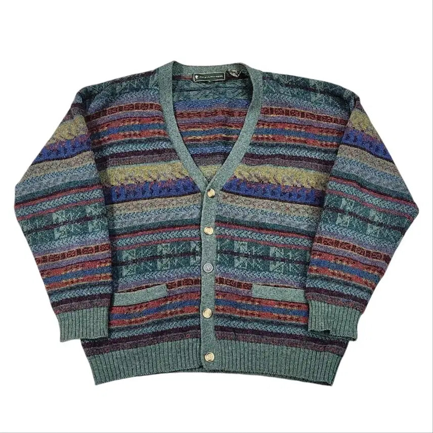[BUNJANG] Vintage Pattern Cardigan / 빈티지 패턴 가디건