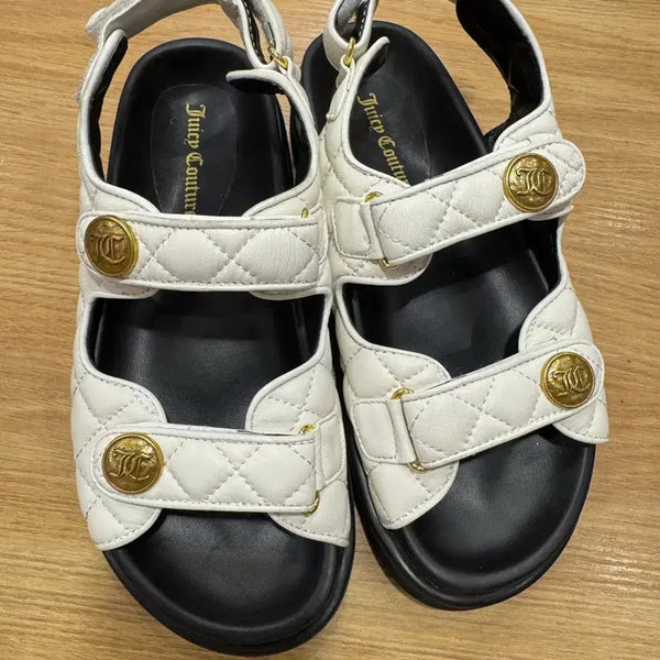[BUNJANG] Juicy Couture Velcro Sandals / 쥬시꾸뛰르샌들250